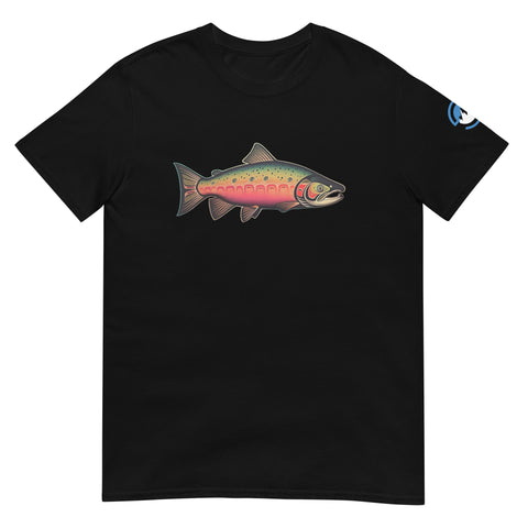 Salmon Roots Short-Sleeve T-Shirt
