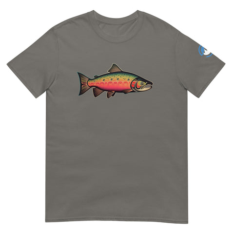 Salmon Roots Short-Sleeve T-Shirt