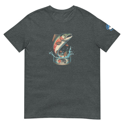 Salmon Can Short-Sleeve T-Shirt