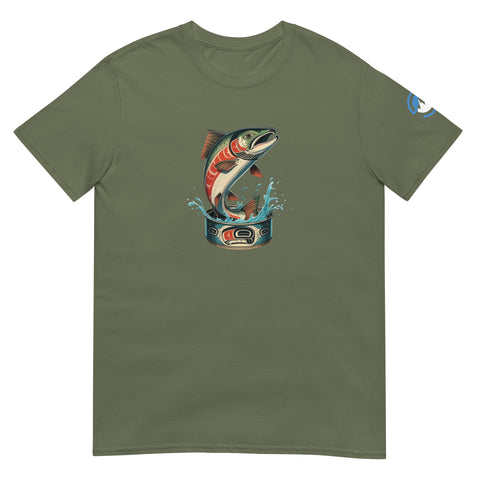 Salmon Can Short-Sleeve T-Shirt