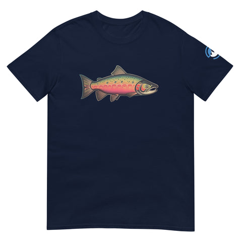 Salmon Roots Short-Sleeve T-Shirt