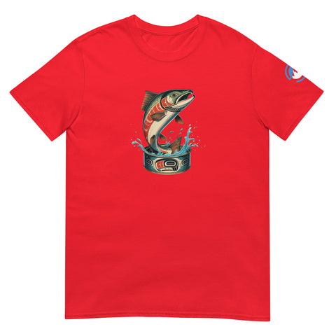Salmon Can Short-Sleeve T-Shirt