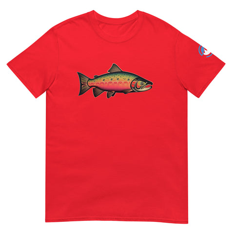 Salmon Roots Short-Sleeve T-Shirt