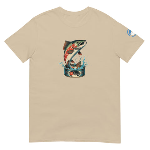 Salmon Can Short-Sleeve T-Shirt
