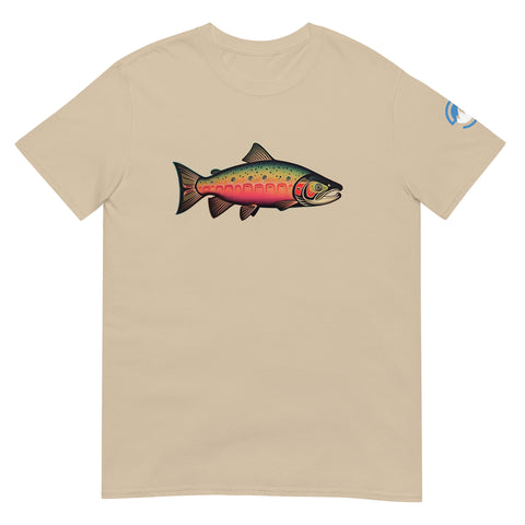 Salmon Roots Short-Sleeve T-Shirt