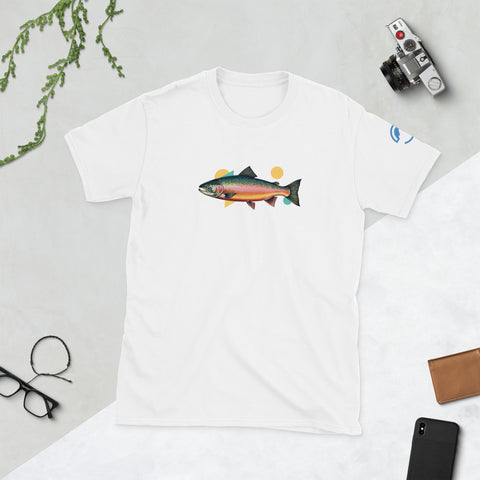 Geo Salmon Short-Sleeve T-Shirt