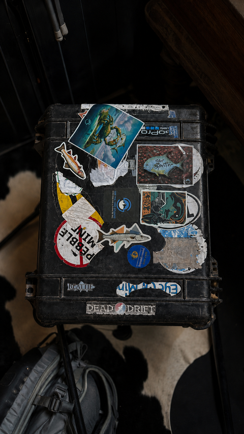 Barracuda Fishing - Fish Art Sticker