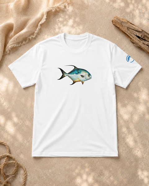 GEO Permit Fly Fishing T-Shirt – Geometric Flats Fish Tee