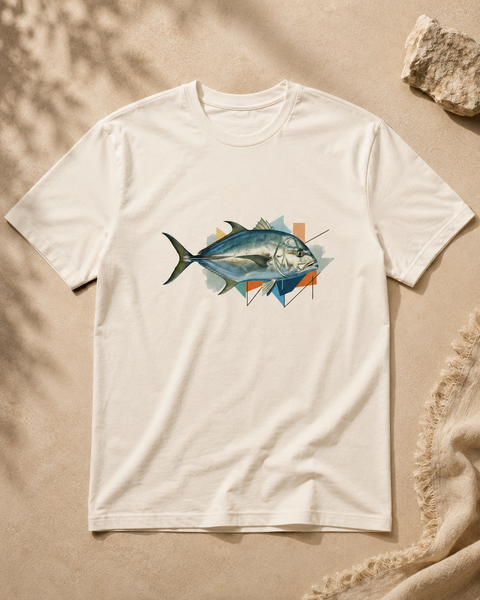 Giant Trevally Fly Fishing T-Shirt – GT Fish Art Tee
