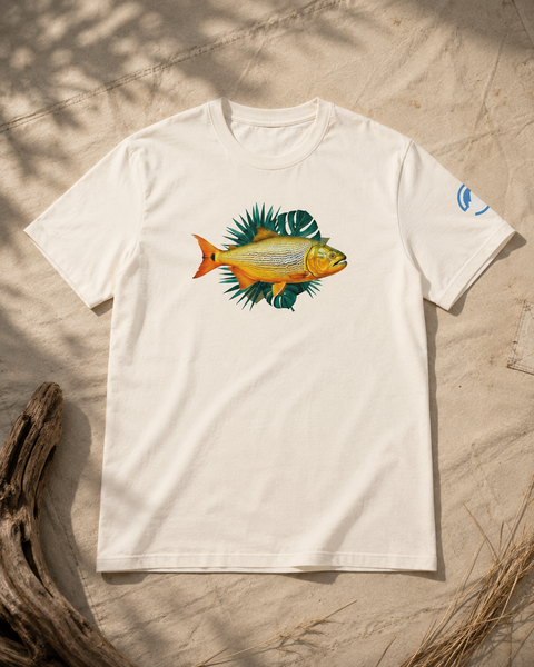 Golden Dorado Fishing T-Shirt – River Tiger Graphic Tee