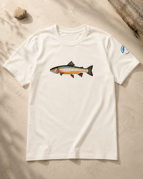 Cutthroat Trout Fly Fishing T-Shirt – Cuttie Fish Art Tee