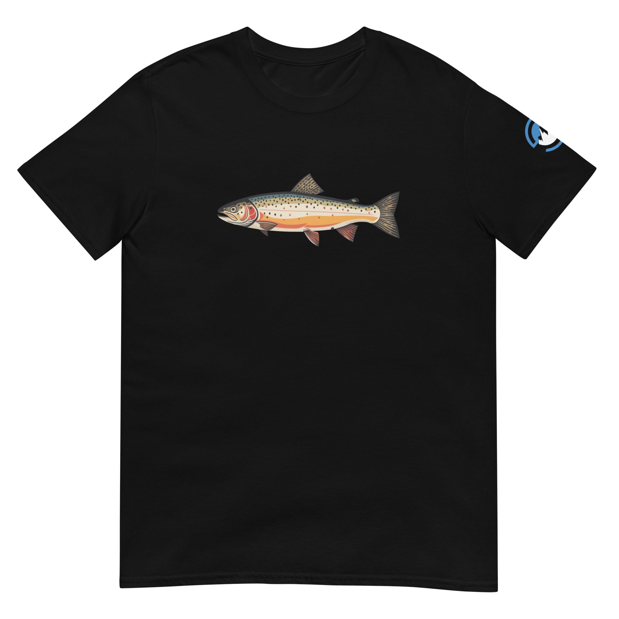 片*琉様 Brook Cutthroat Trout S/S Tee ブラック Cutthroat Trout Fly Fishing T-Shirt | Off the Grid – Off the Grid