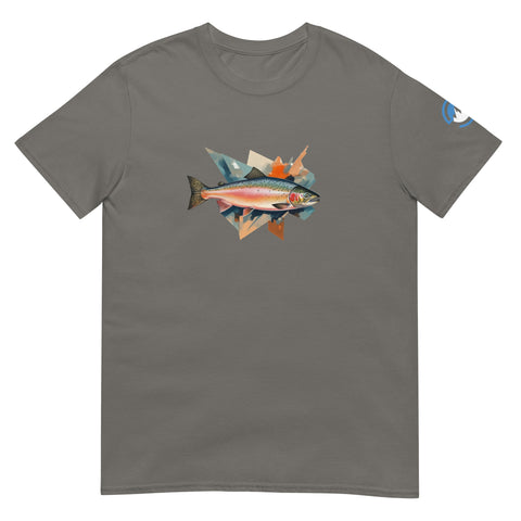 Geo Salmon Run Short-Sleeve T-Shirt