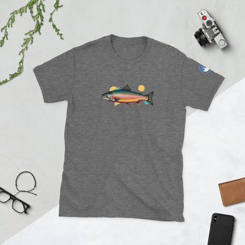 Geo Salmon Short-Sleeve T-Shirt