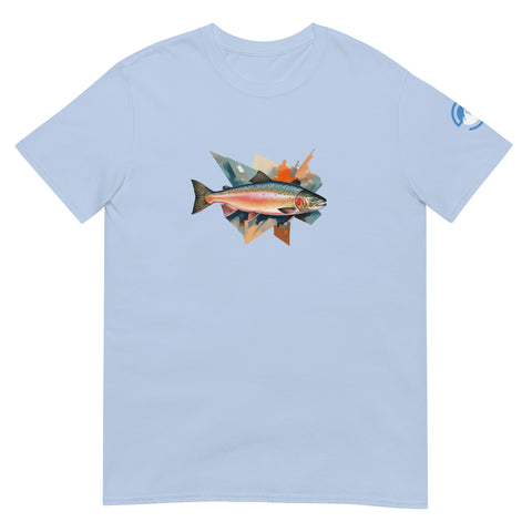 Geo Salmon Run Short-Sleeve T-Shirt