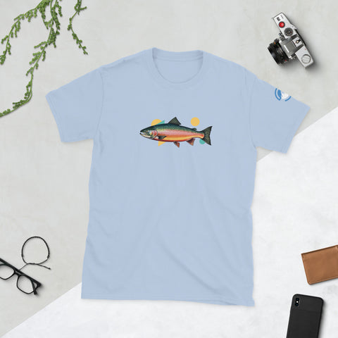 Geo Salmon Short-Sleeve T-Shirt