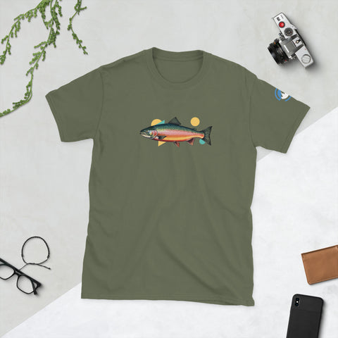 Geo Salmon Short-Sleeve T-Shirt