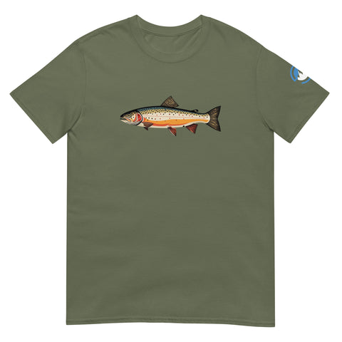 Cutthroat Trout Short-Sleeve Fly Fishing T-Shirt