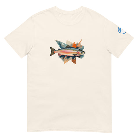 Geo Salmon Run Short-Sleeve T-Shirt