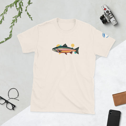 Geo Salmon Short-Sleeve T-Shirt