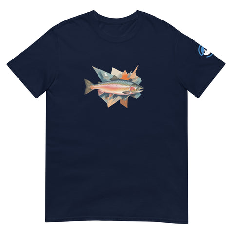 Geo Salmon Run Short-Sleeve T-Shirt