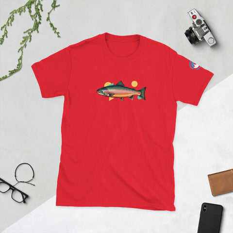 Geo Salmon Short-Sleeve T-Shirt