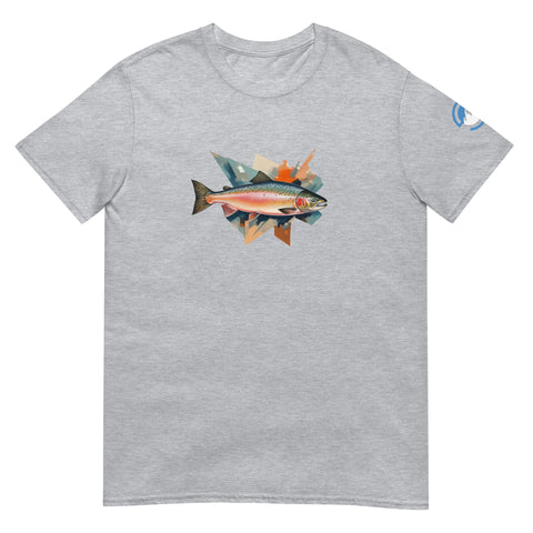 Geo Salmon Run Short-Sleeve T-Shirt