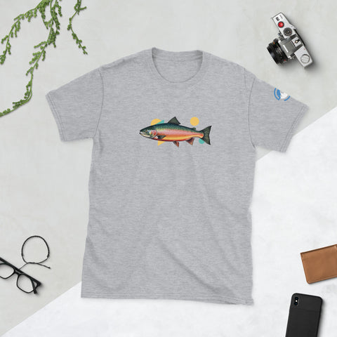 Geo Salmon Short-Sleeve T-Shirt