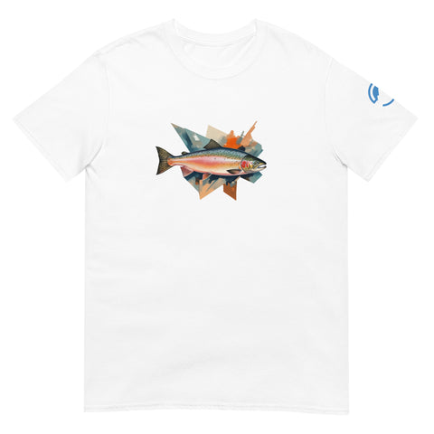 Geo Salmon Run Short-Sleeve T-Shirt